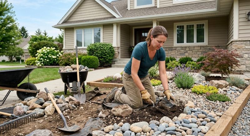 River Rock Landscaping in Honolulu, HI